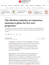 The Machan embarks on expansion, announces plans for five new properties