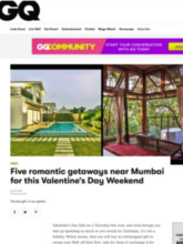 Five romantic getaways near Mumbai for this Valentine's Day Weekend